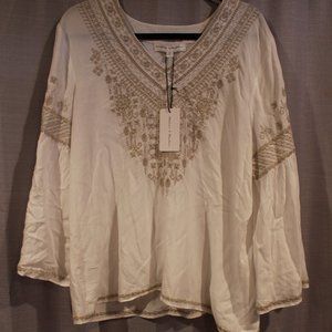 Chelsea & Theodore White Blouse